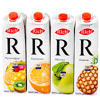 Сок яблочный Рич 