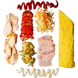 Шаурма с беконом 